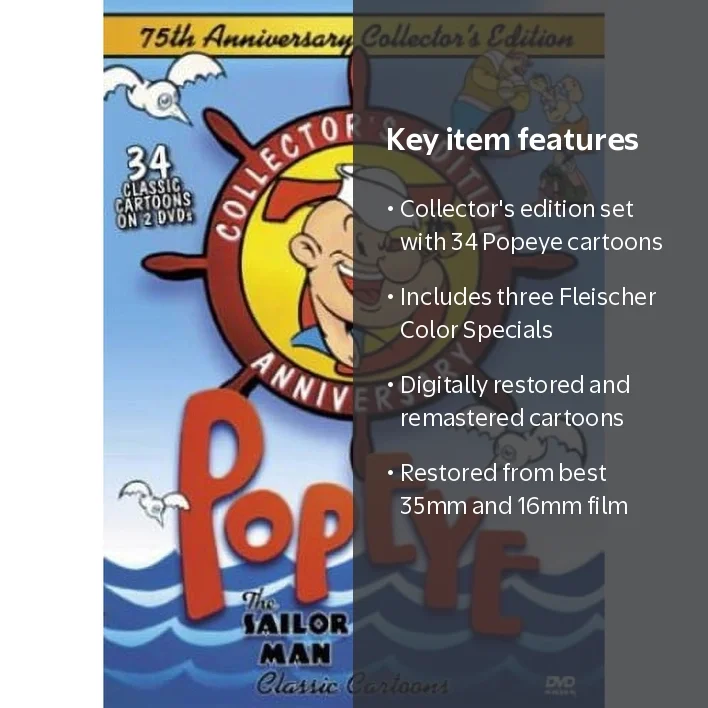 Popeye the Sailor Man Classics - Walmart.com