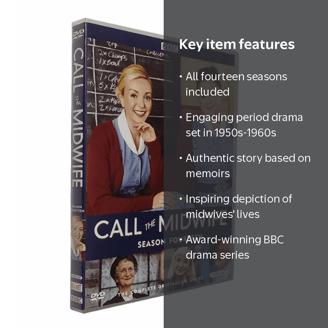 BBC's Call The Midwife Complete Series Seasons 1-13 (DVD): Period