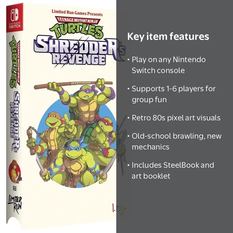 Teenage Mutant Ninja Turtles Shredders Revenge Classic Edition