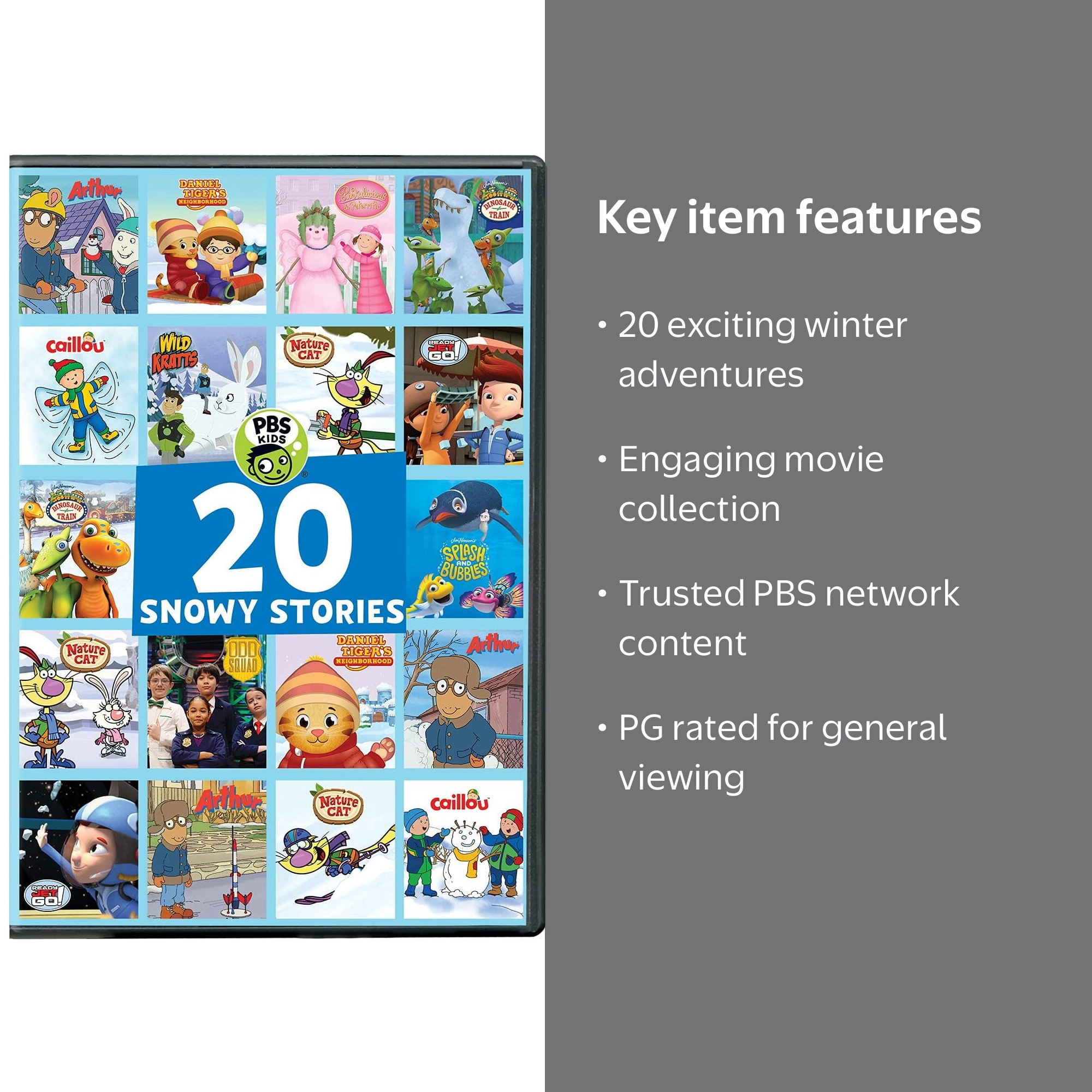 PBS KIDS: 20 Snowy Stories - Walmart.com