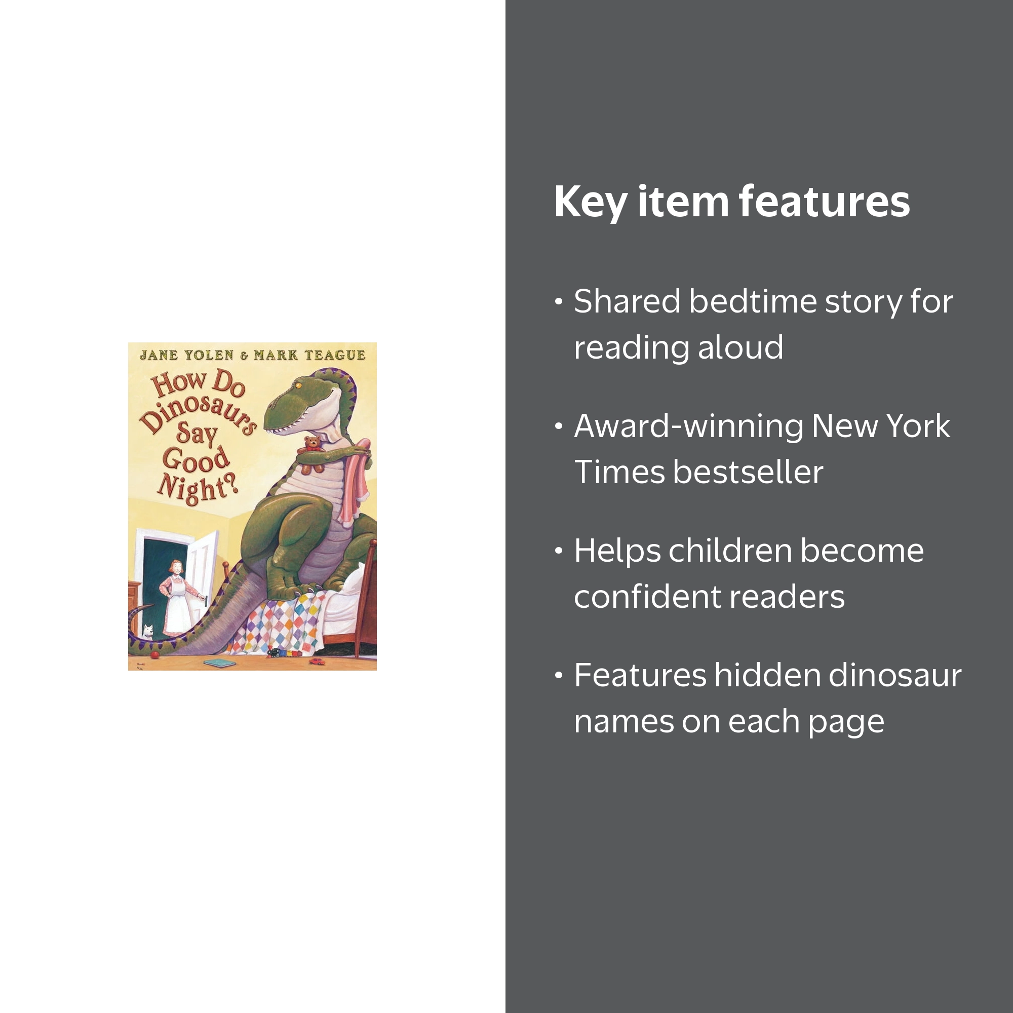 Mark Teague, Children's Book, How Do Dinosaurs Say Good Night