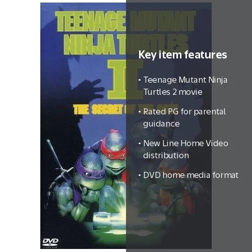 Teenage Mutant Ninja Turtles 2 - The Secret of the Ooze [DVD