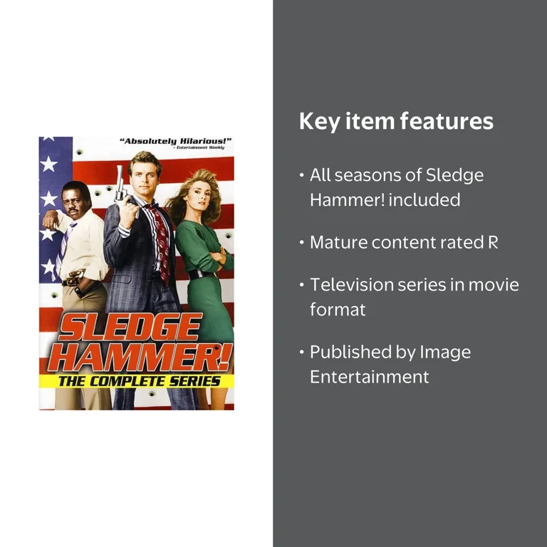 【中古】Sledge Hammer: the Complete Series/ [DVD] [Import] Sledge Hammer!: The Complete Series - Walmart.com