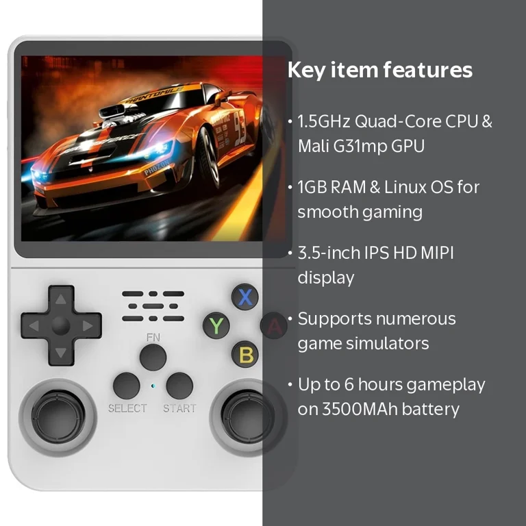 R36s Open Source PSP Portable Nostalgic Retro Arcade Handheld Game