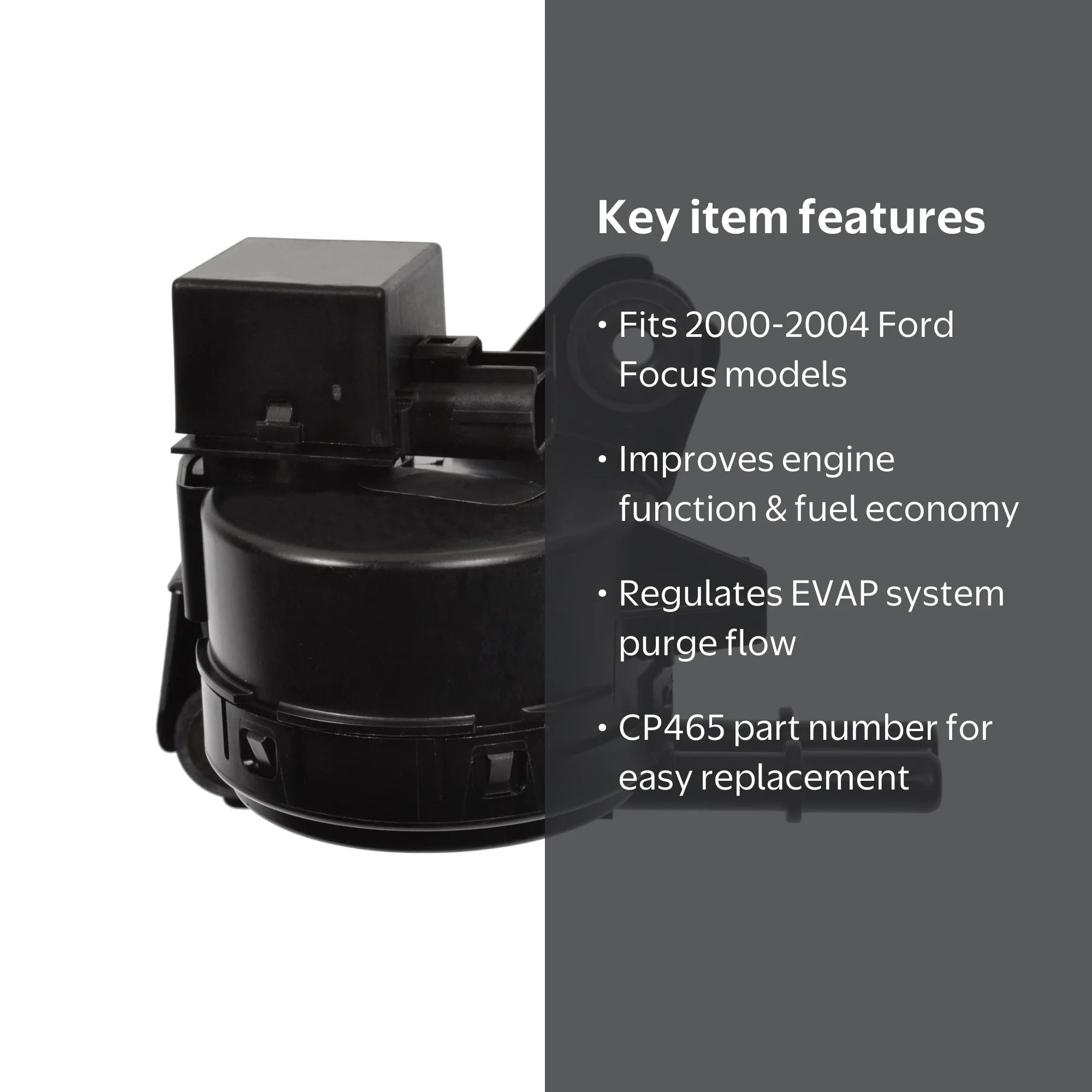 PFC④ Standard Motor Products CP465 Canister Purge Valve for 2000-2004