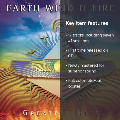 Earth, Wind & Fire, Earth Wind & Fire Greatest Hits - Walmart.com