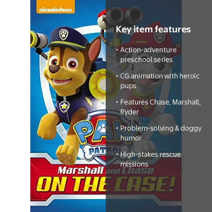 PAW Patrol: Marshall and Chase on the Case! - Walmart.com