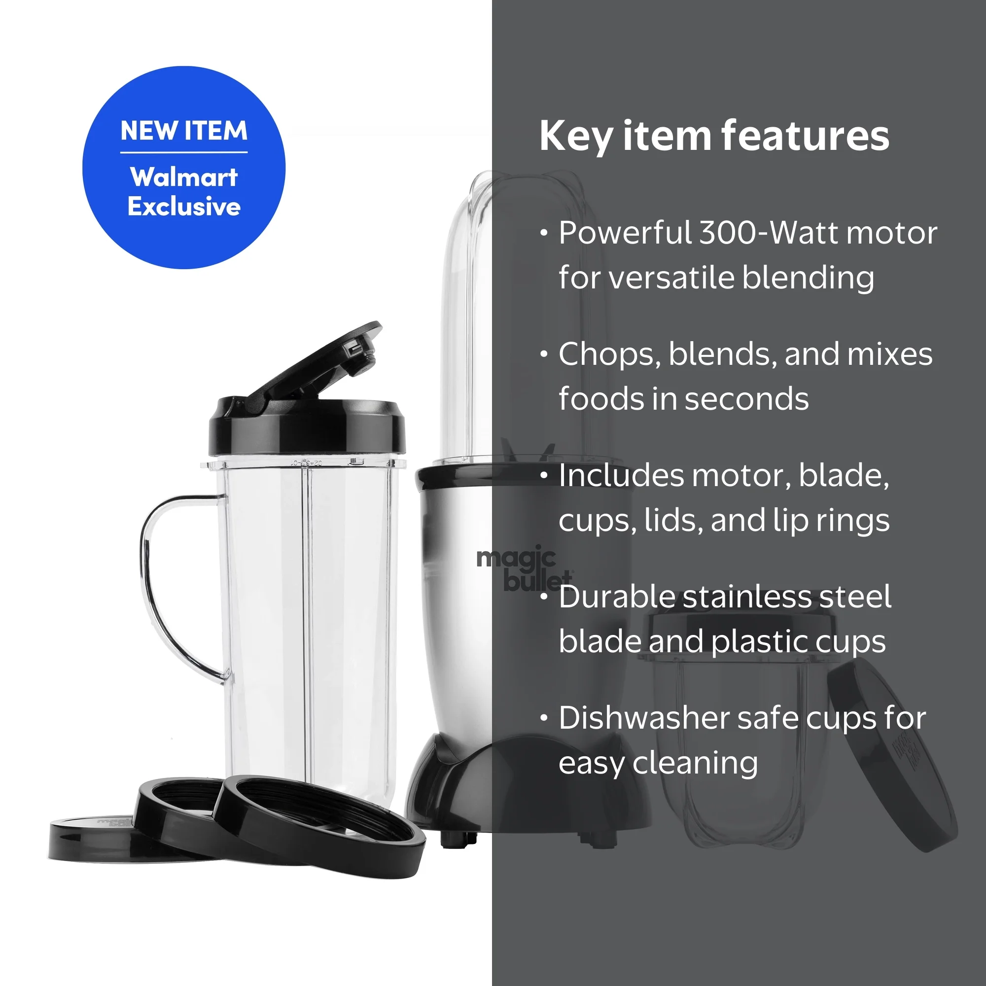 Magic Bullet Max MBR-1201WM, 300W - Walmart.com