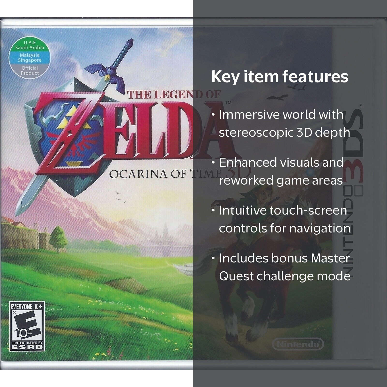 The Legend of Zelda Ocarina of Time 3D, Nintendo 3DS World Edition