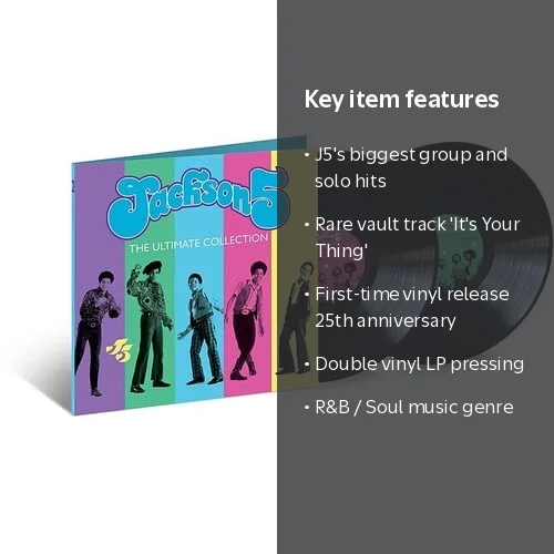 Motown, The Jackson 5 - The Ultimate Collection, Vinyl, 2 LP Set