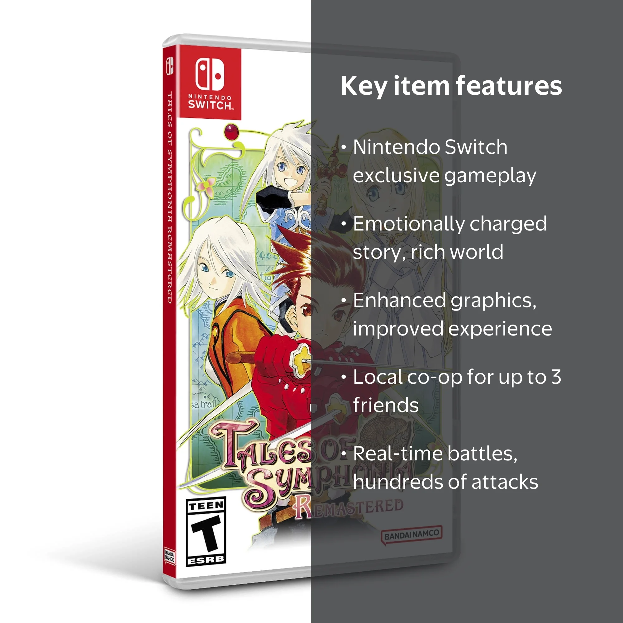 Bandai Namco, Tales of Symphonia: Remastered, Nintendo Switch