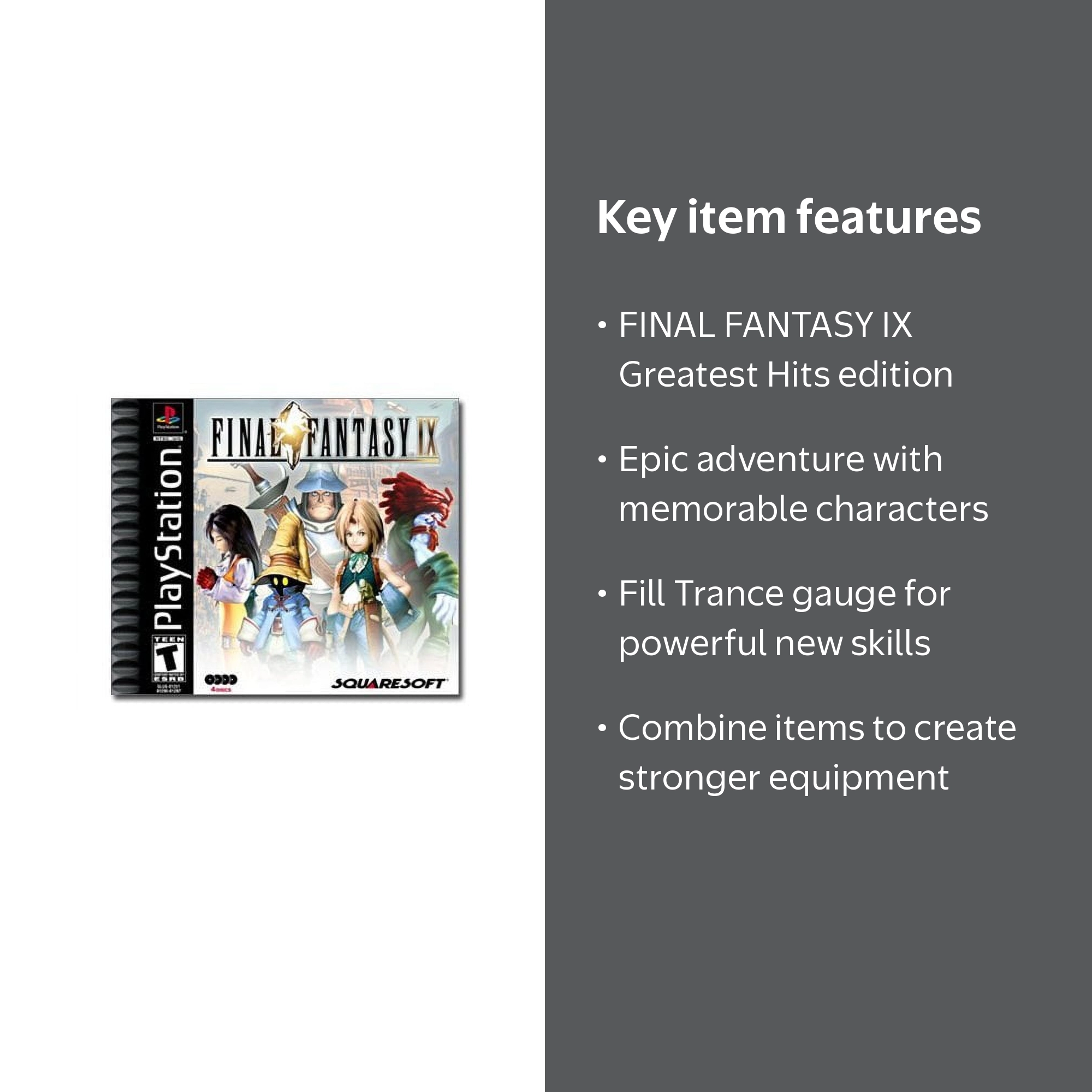 Final Fantasy IX Greatest Hits - PlayStation, 3D Graphics, Turn