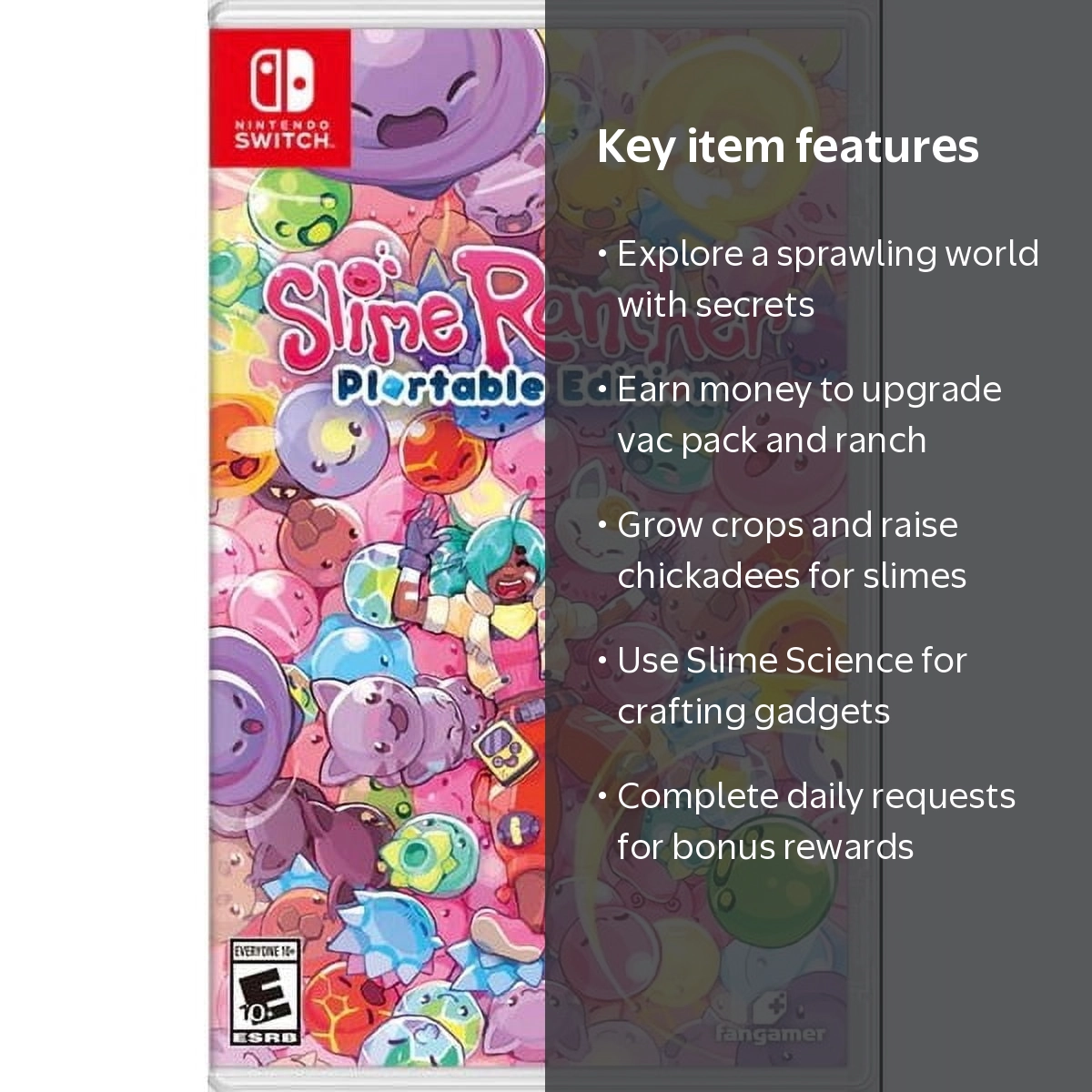 Fangamer, Slime Rancher, Plortable Edition, Nintendo Switch