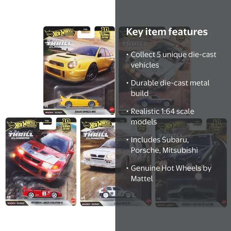 Hot Wheels Premium Car Culture 10th Anniversary 2026 Thrill