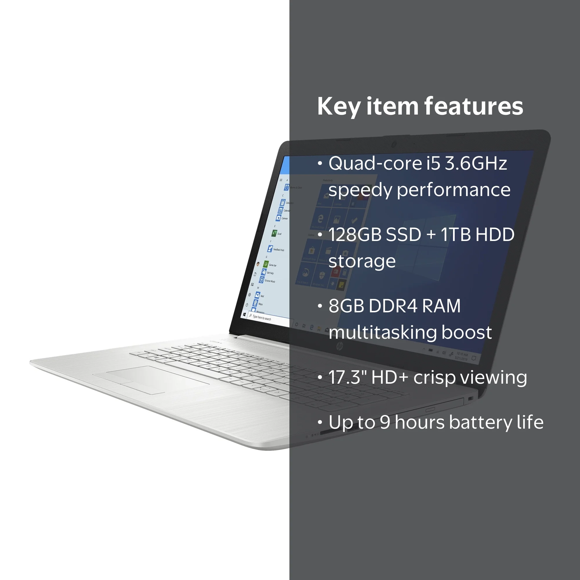 HP 17-by3065st 17.3