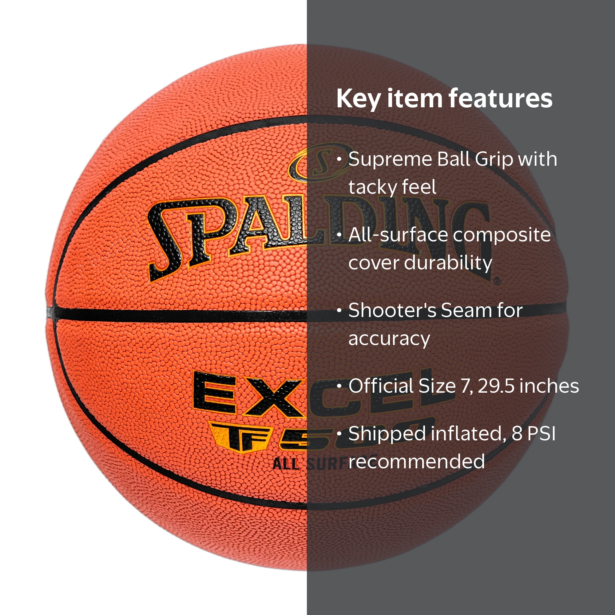 Spalding, Indoor Outdoor Basketball, 29.5