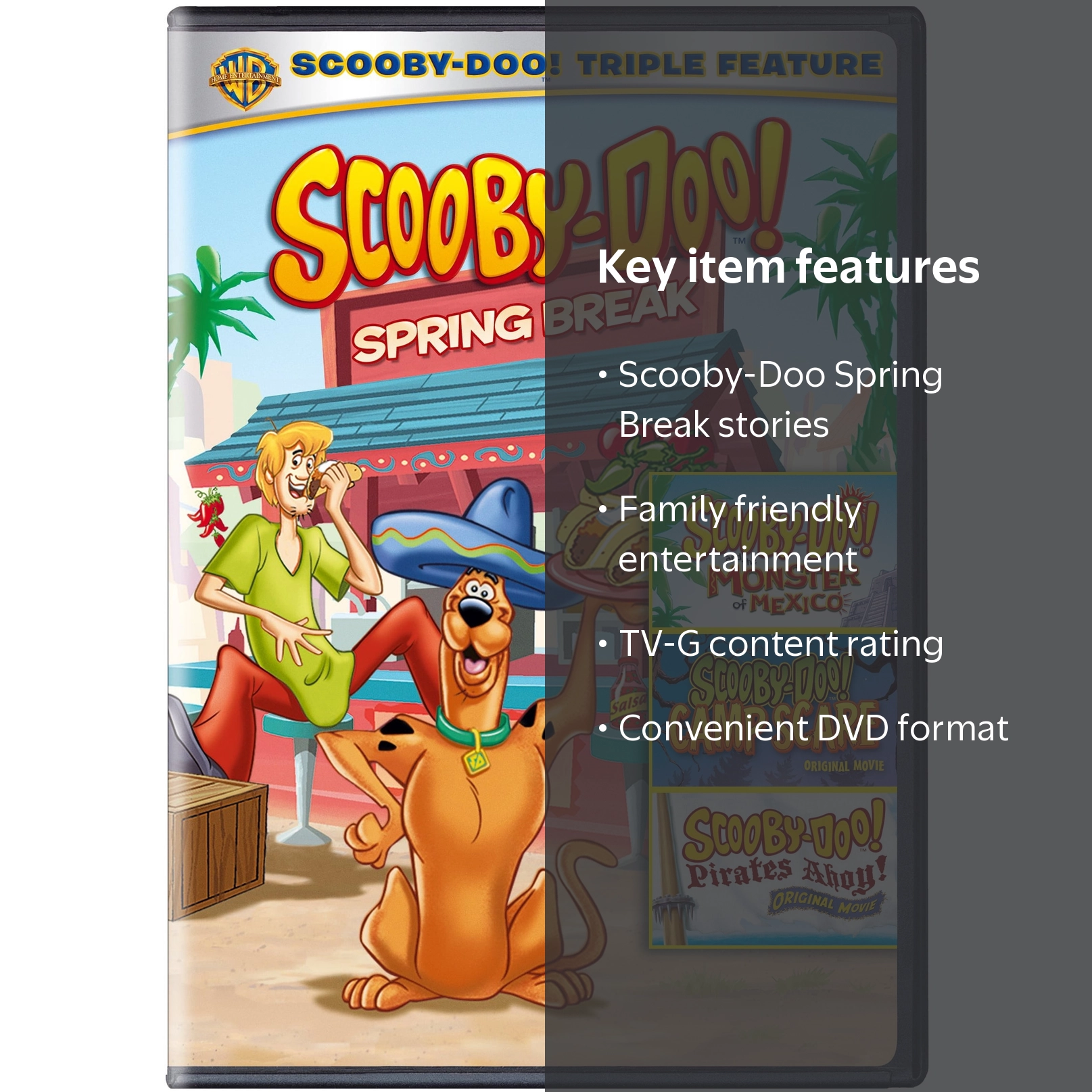 Scooby-Doo: Spring Break Triple Feature [DVD] - Walmart.com