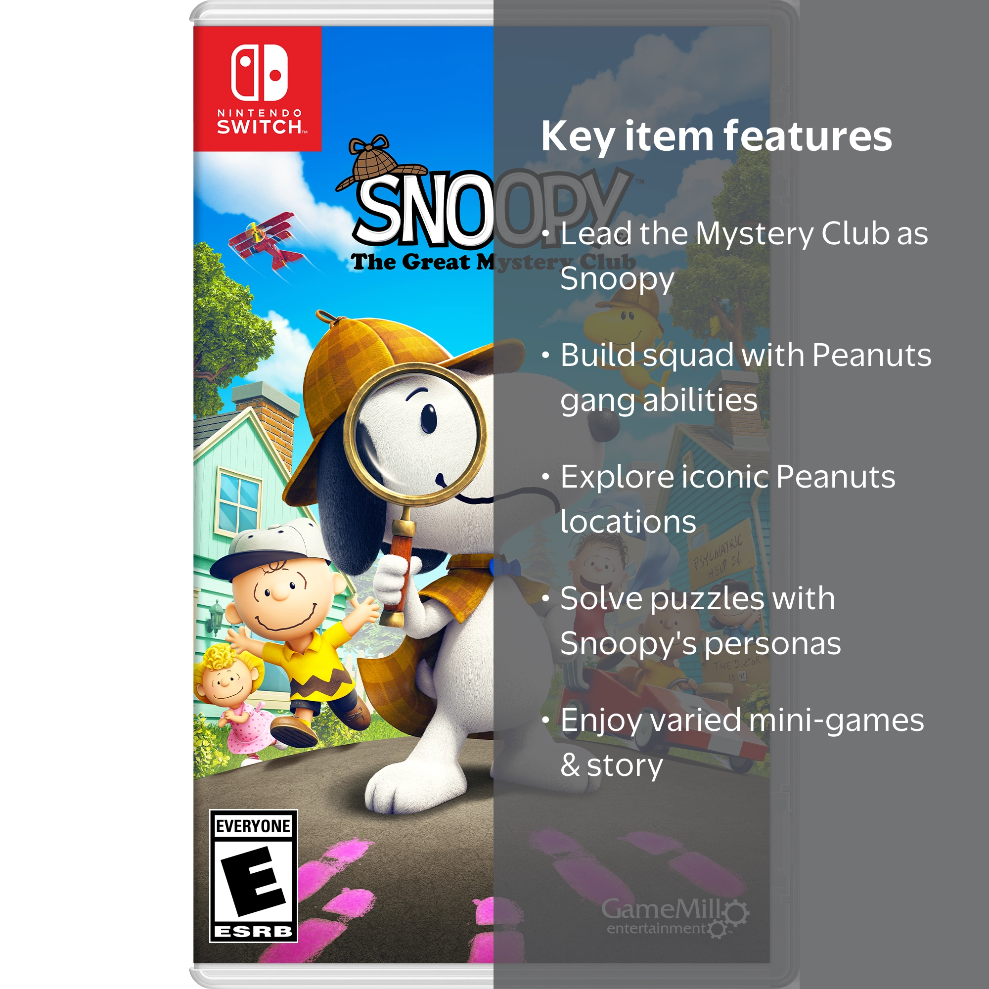 Snoopy & The Great Mystery Club for Nintendo Switch - Walmart.com
