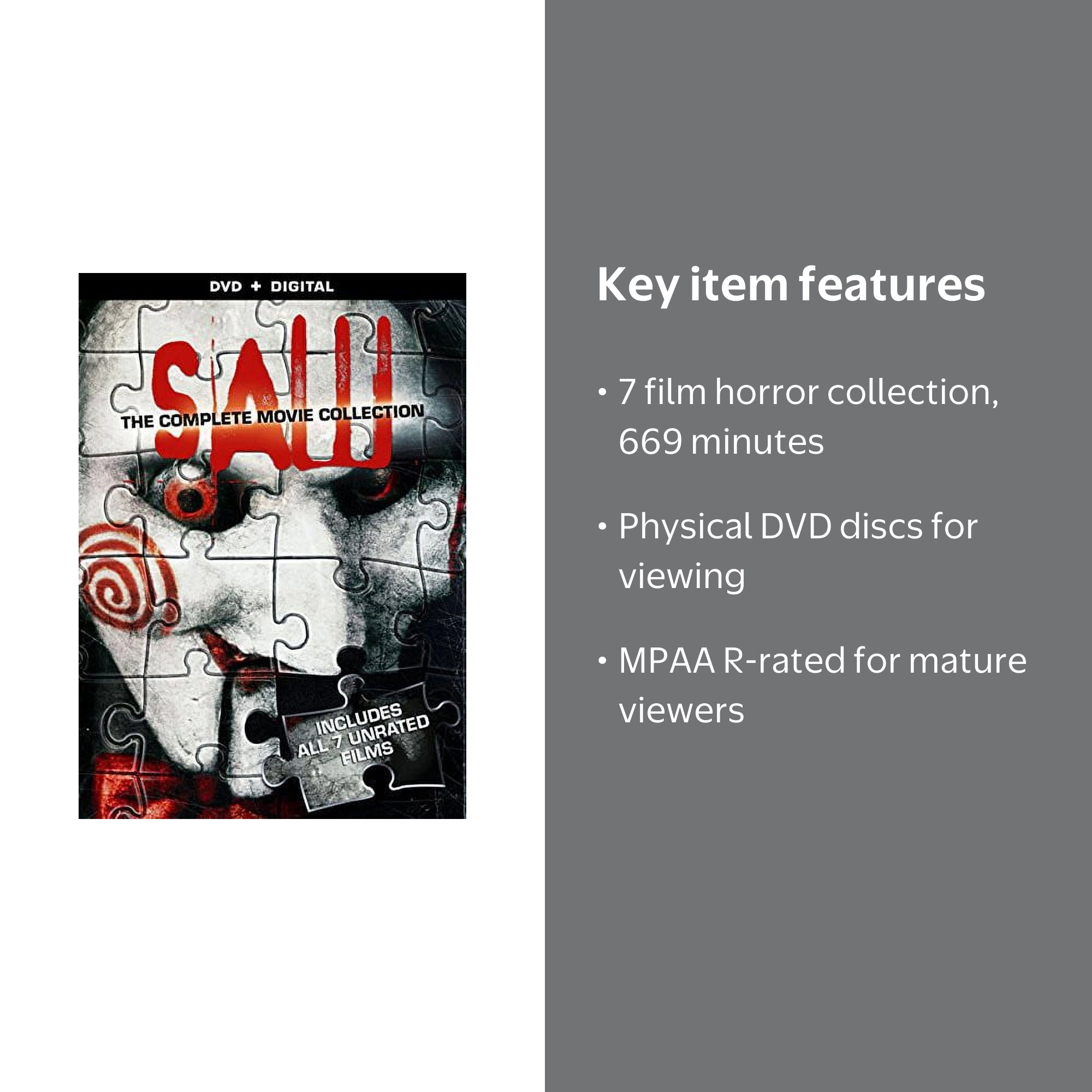 ソウ SAW DVD 全9巻セット Saw 9-Film Collection DVD - Walmart.com