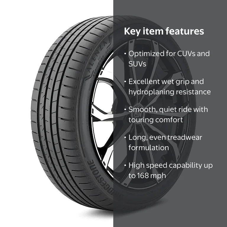 Bridgestone, Passenger Tire, 235/60R20 108H XL, UHP Summer