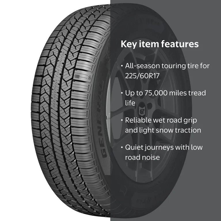 General AltiMAX RT45 All Season 225/60R17 99T Passenger Tire