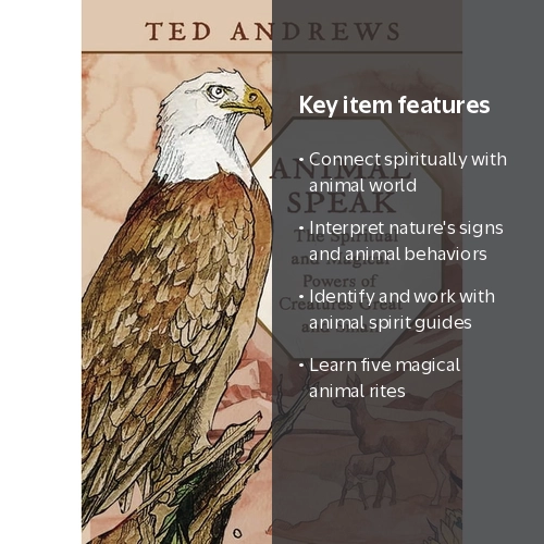Ted Andrews, Animal Speak, ISBN 9780875420288, Paperback - Walmart.com