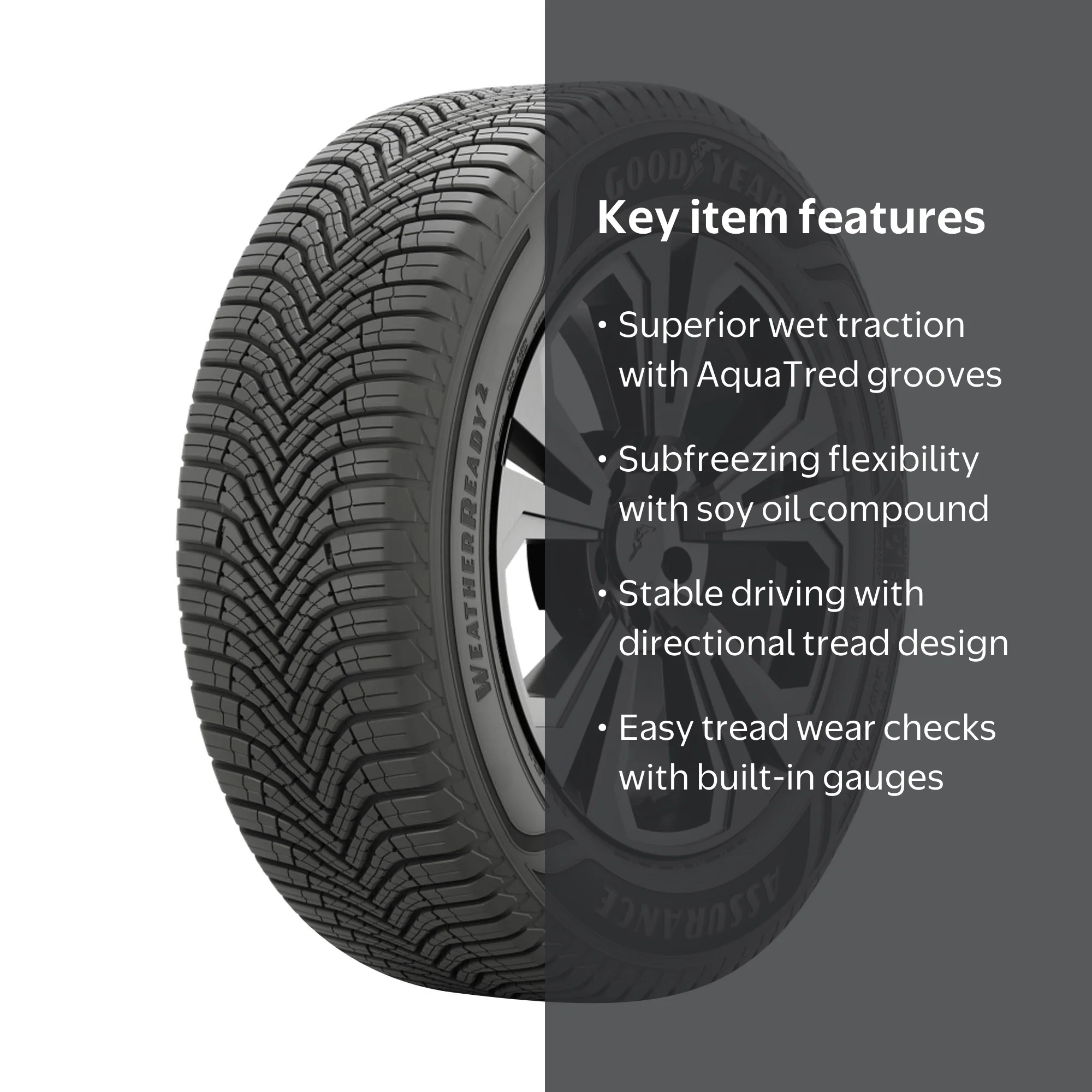 Goodyear Assurance WeatherReady 2 All Weather 235/45R19 95V