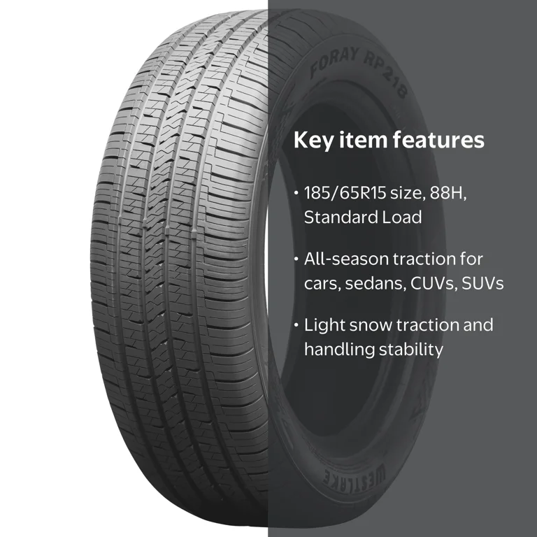 Westlake Foray RP218 All Season 185/65R15 88H Passenger Tire