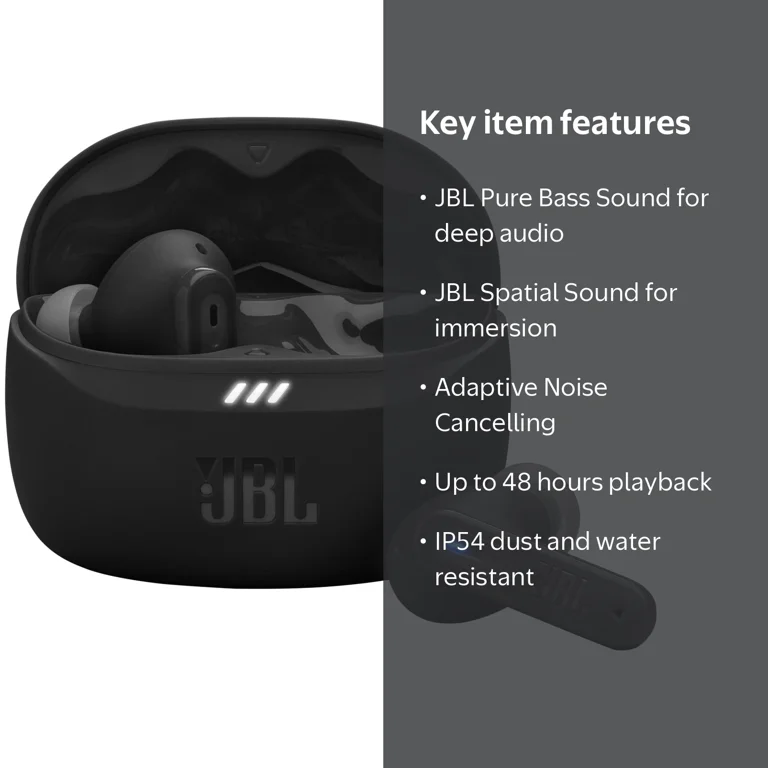 JBL Tune Beam 2 - True Wireless Noise Cancelling Inner Ear Earbuds