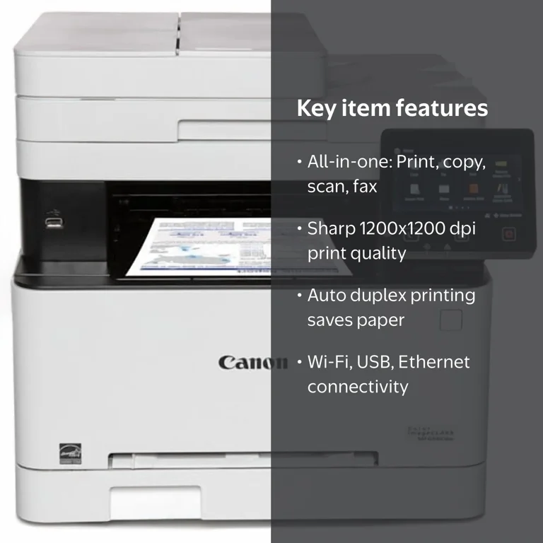 Canon MF656CDW - Print/Scan/Copy/Fax, Wireless, Mobile Ready