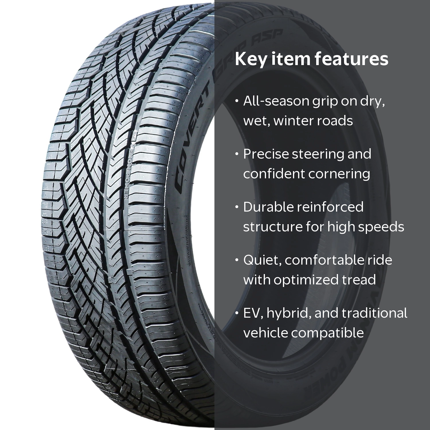 Venom Power Covert Grip ASP 265/35R22 102V Extra Load Performance