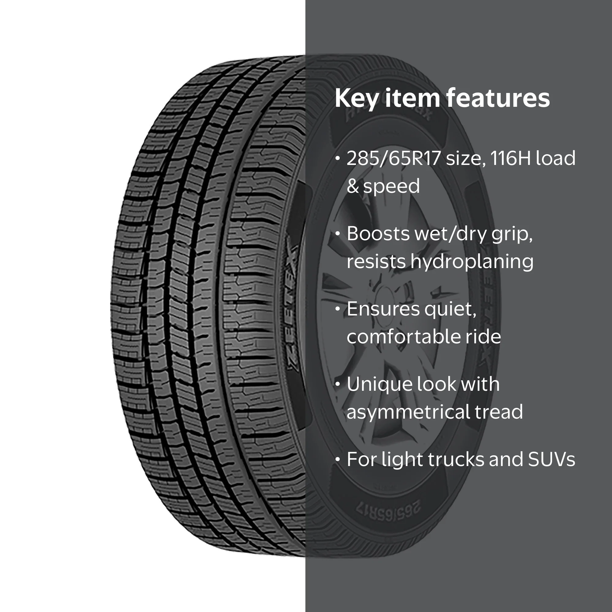 Zeetex HT5000 Max All Season 285/65R17 116H SUV/Crossover Tire
