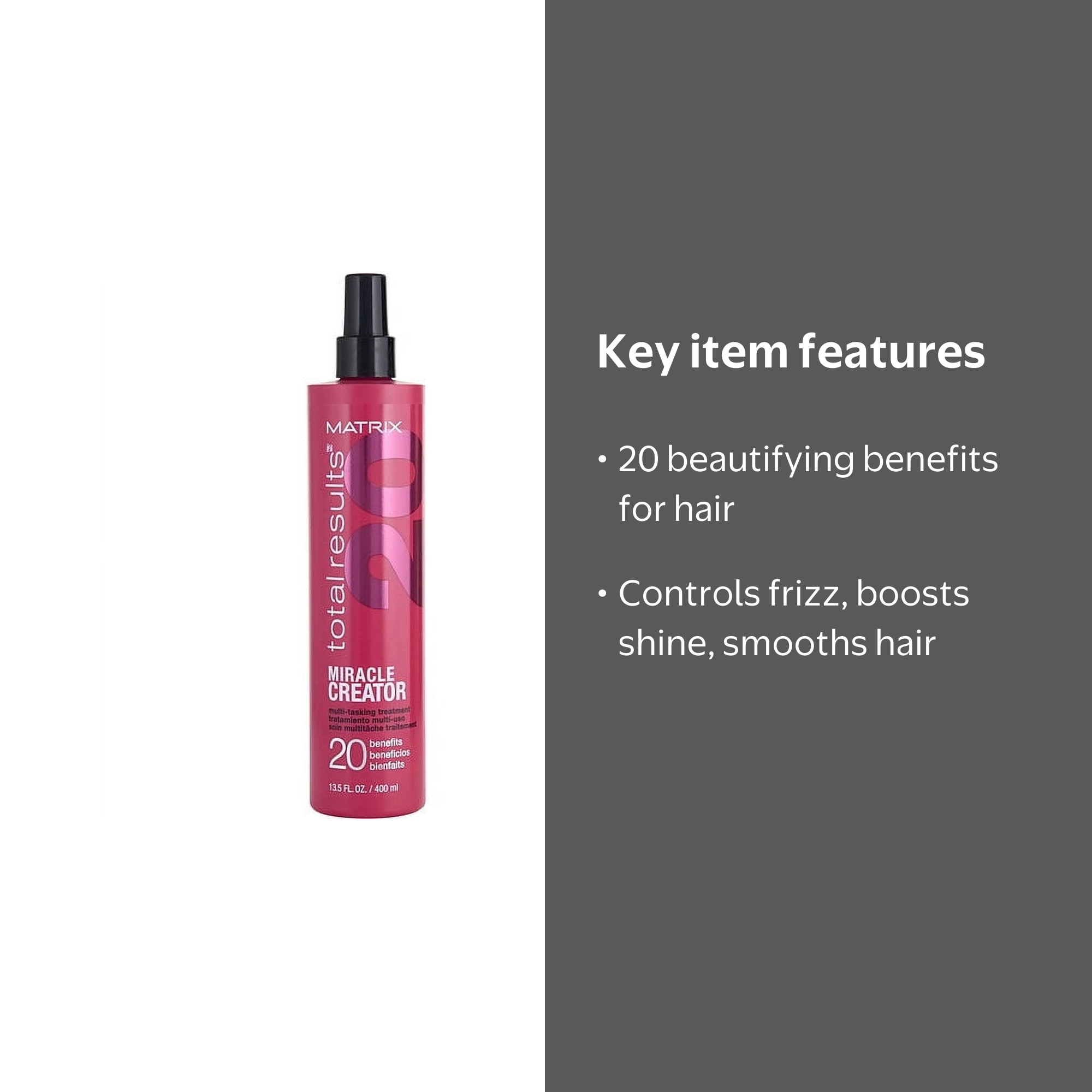 Matrix Total Results Miracle Creator Leave-In Conditioner, Heat