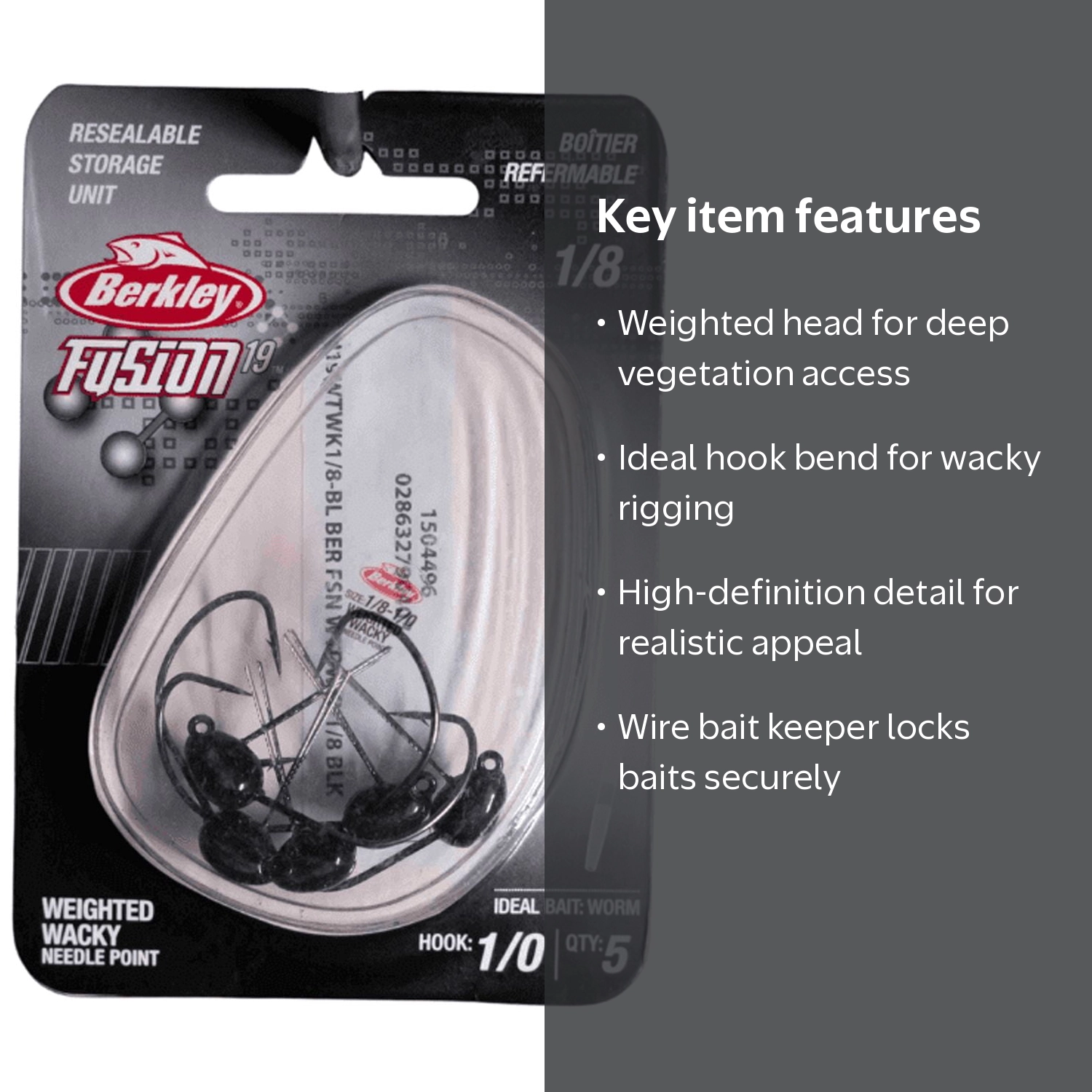 Fusion19™ Weighted Wacky Head - Walmart.com