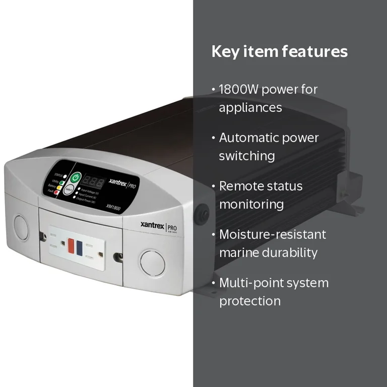 Xantrex XM1800 PRO Series Inverter 1800 Watt for RV and Marine