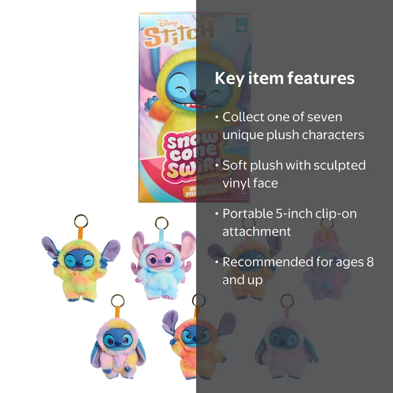 Happy Haul, Collectible Toy, Multicolor, Vinyl-Faced Plush Clip-On