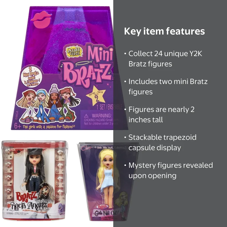 MGA's Miniverse Mini Bratz Series 2, 2 Mini Figures per Pack