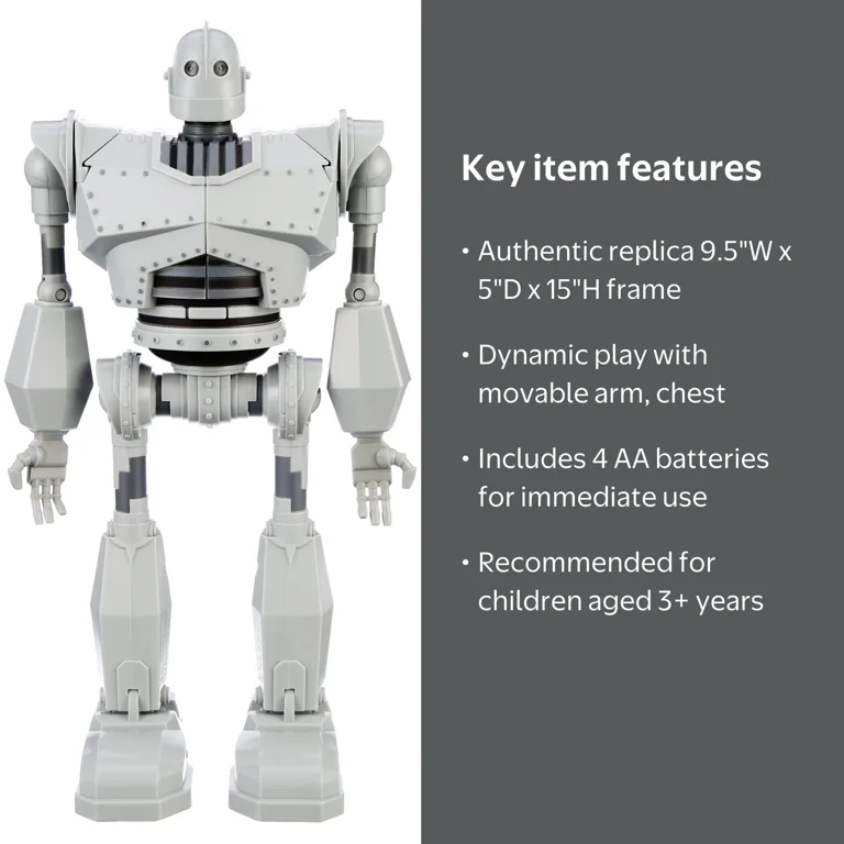 The Iron Giant Light & Sound Walking Robot Toy, 15