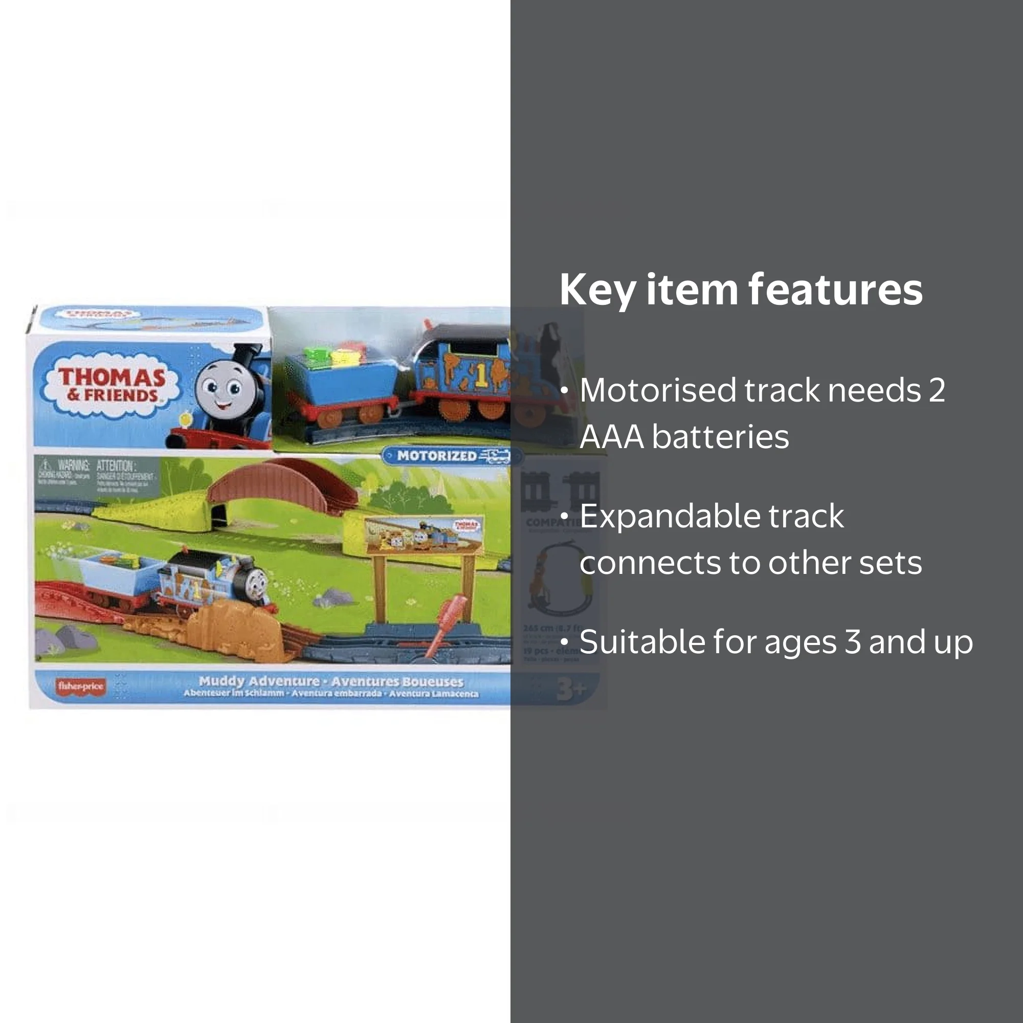 Thomas and Friends Motorised Train Set HGY78-HHV98 - Walmart.com
