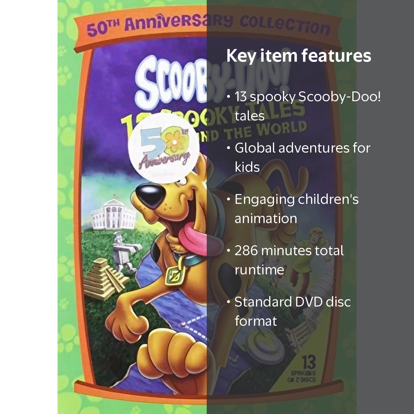 Scooby-Doo! 13 Spooky Tales Around the World (DVD) [DVD] - Walmart.com