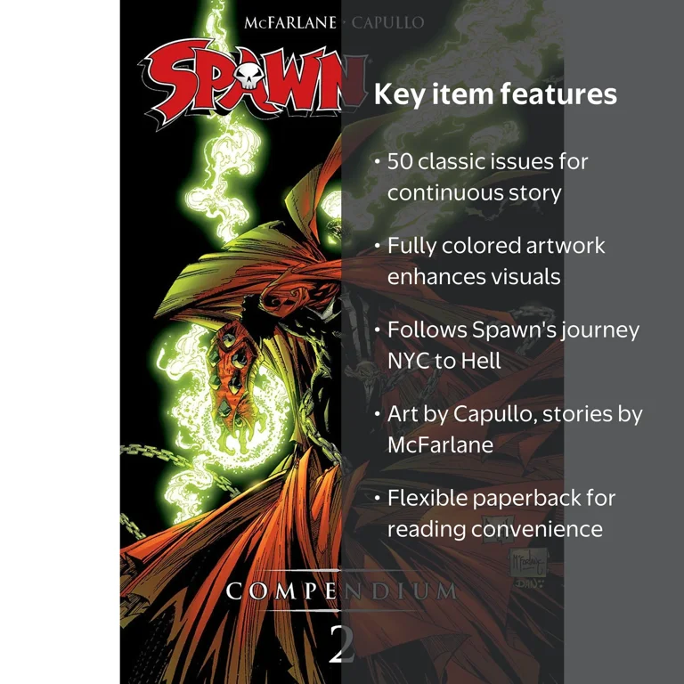 Spawn Compendium Color Ed. Volume 2, Issues 51-100, Paperback