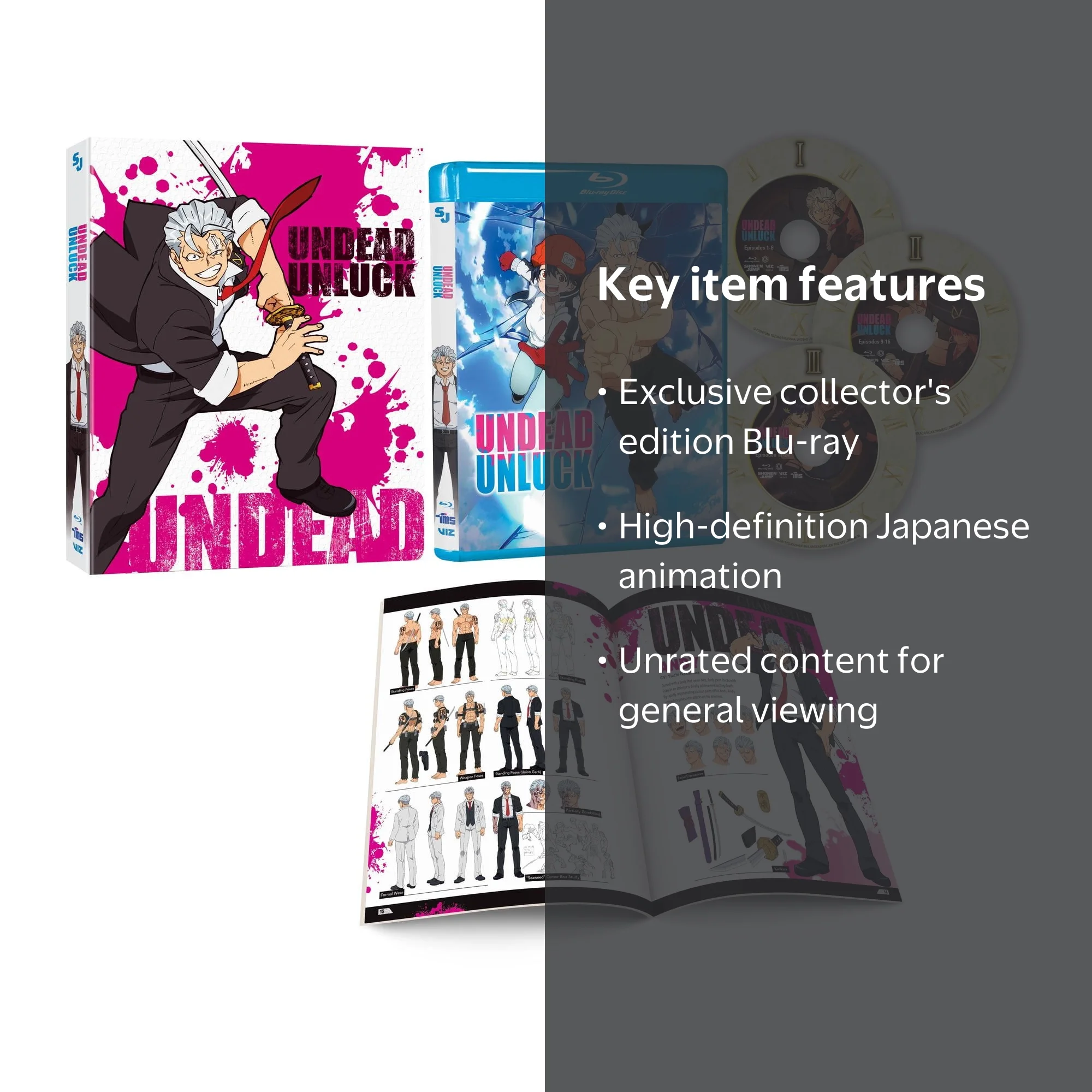 Undead Unluck Limited Edition (Blu-ray) - Walmart.com