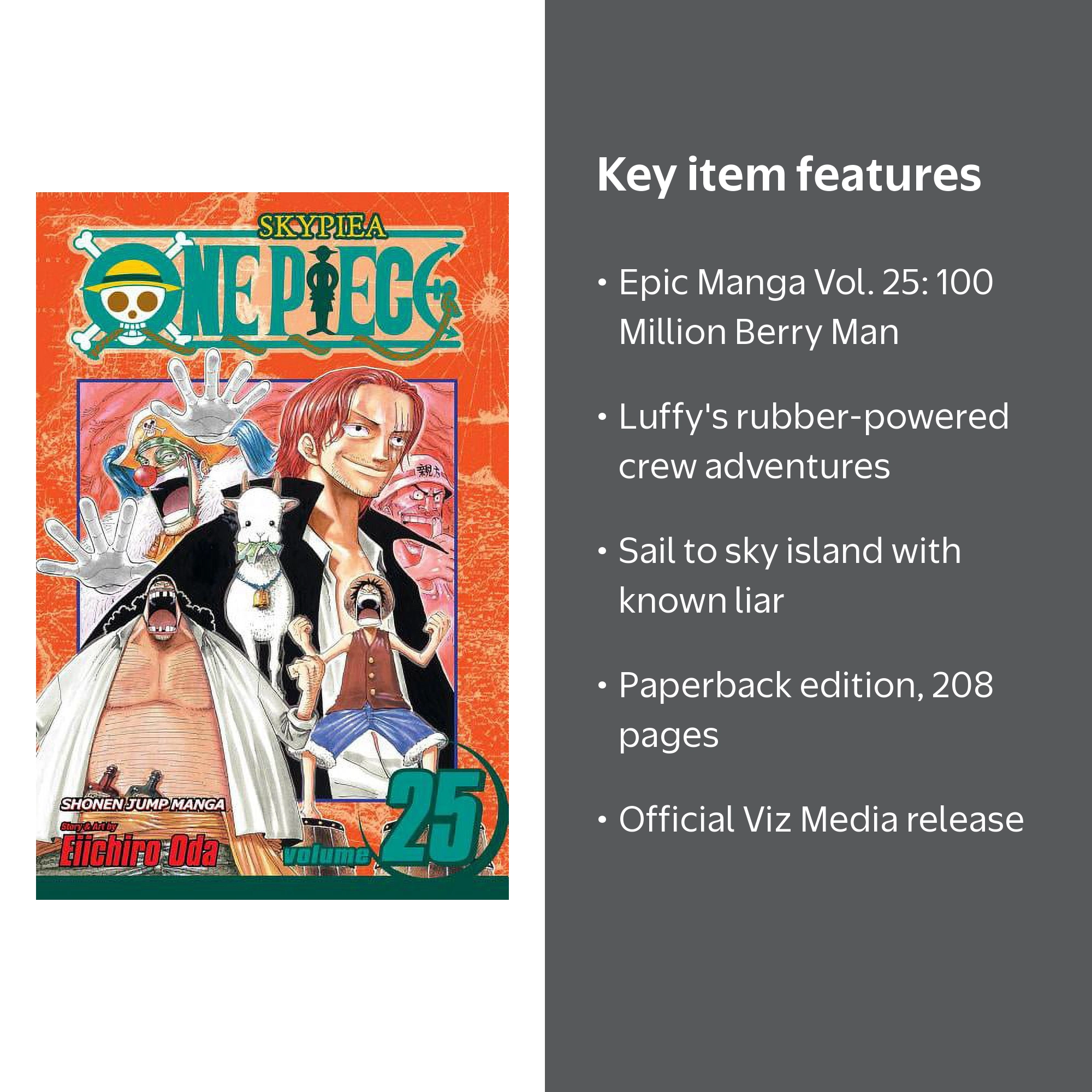 One Piece One Piece, Vol. 25: The 100 Million Berry Man, Book 25