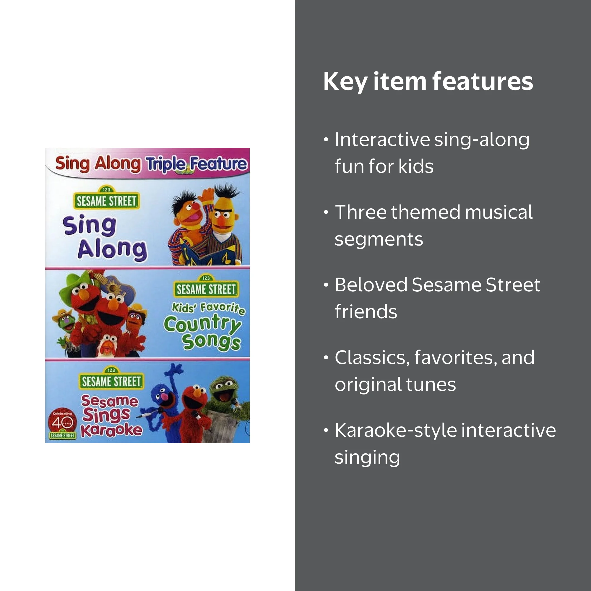 - Kidsongs DVD Along Sing キッズ・ファミリー Sing-Along sale for Set) 4-Disc 2003, (DVD, Set Box Fun キッズ・ファミリー