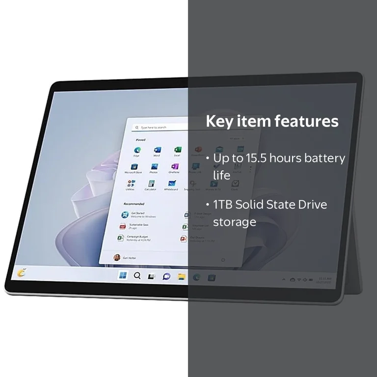 Microsoft Surface Pro 9 Laptop, 13