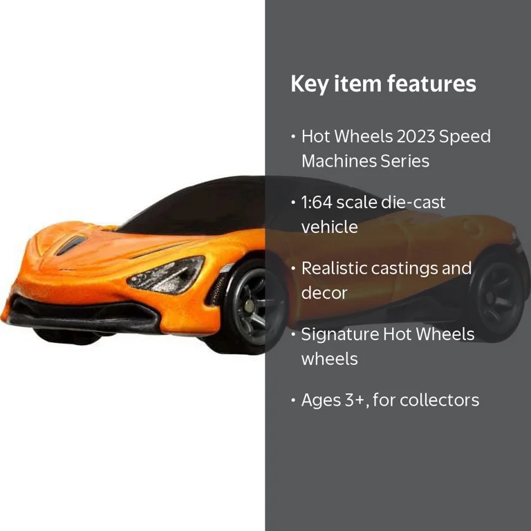 Hot Wheels Premium Car Culture 2023 Speed Machines 2/5 - McLaren