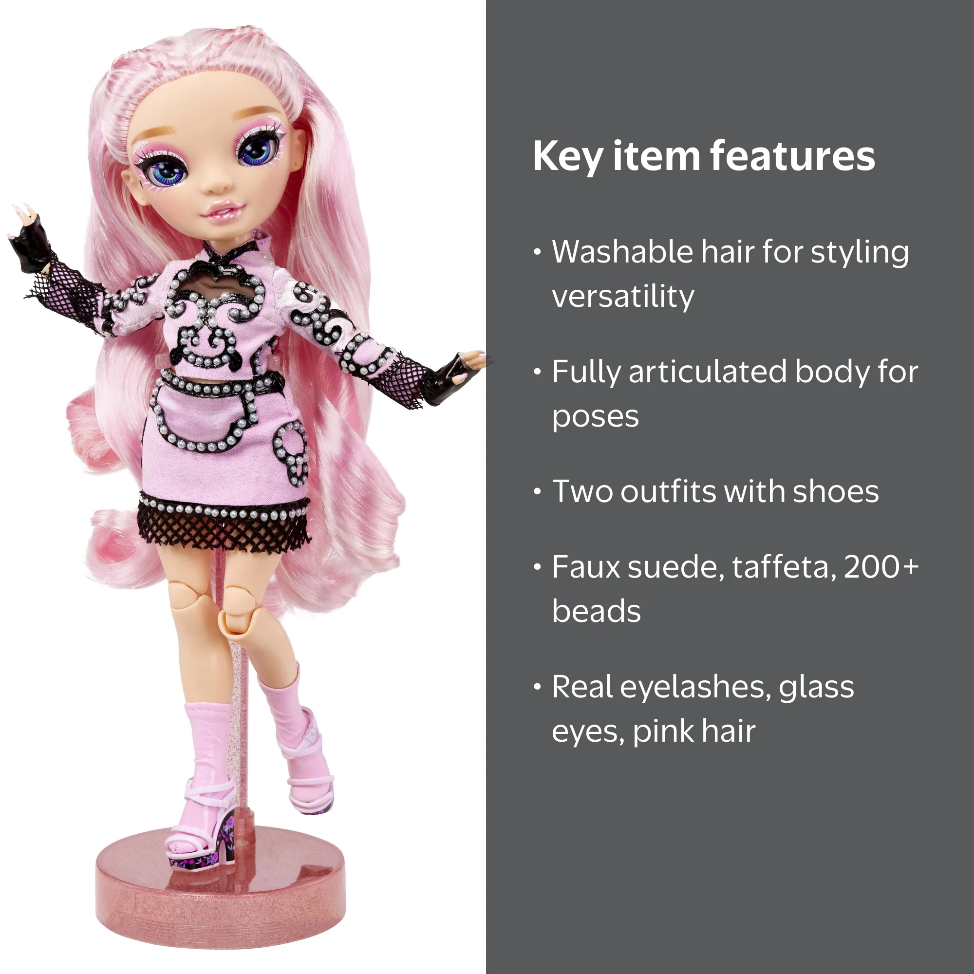 Walmart Exclusive: Rainbow High Minnie Choi K-pop Fashion Doll