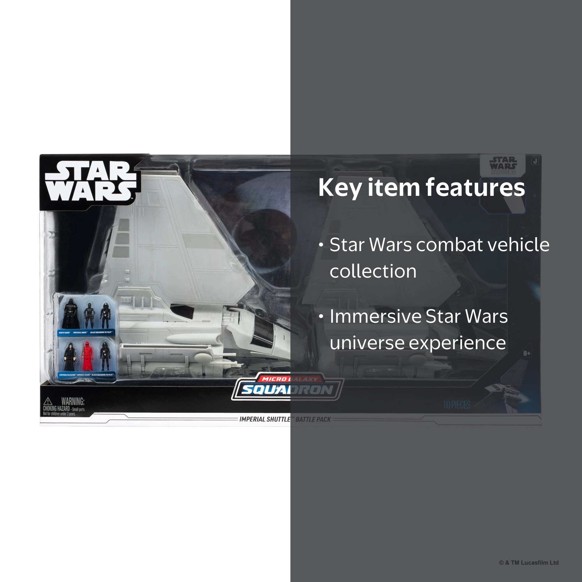 Star Wars™ Micro Galaxy Squadron Imperial Shuttle Battle Pack