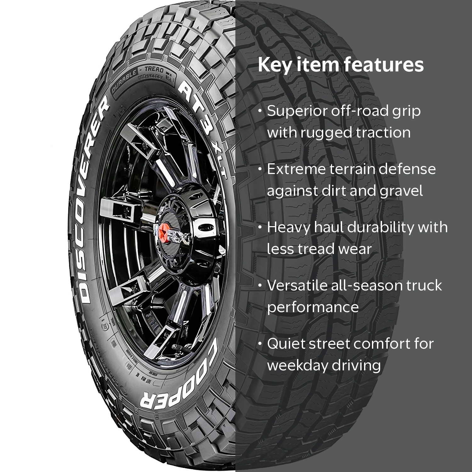 Cooper Discoverer AT3 XLT Mud Road Trail LT32X11.50R15 113R C