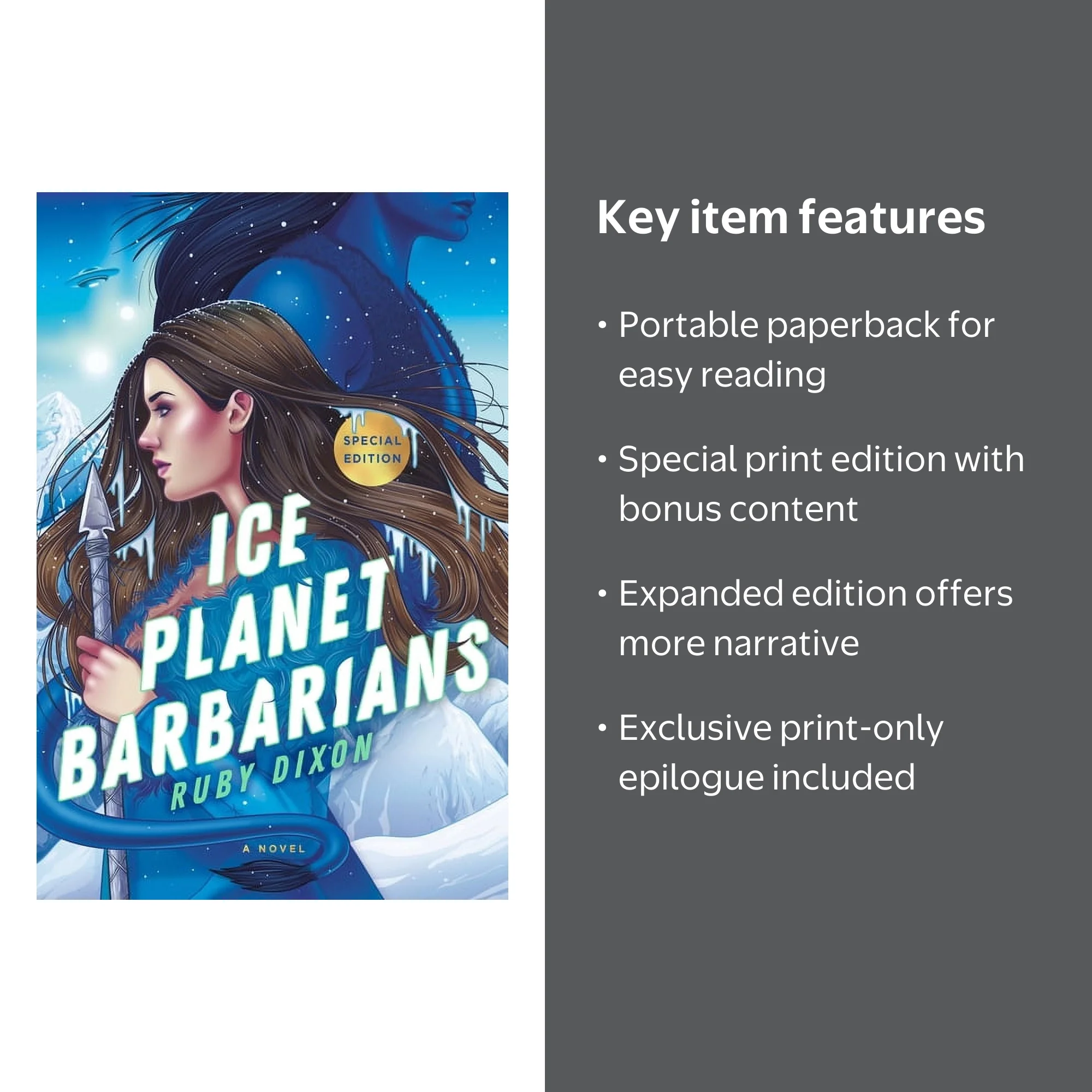 Ruby Dixon, Paperback, Ice Planet Barbarians, Special Print
